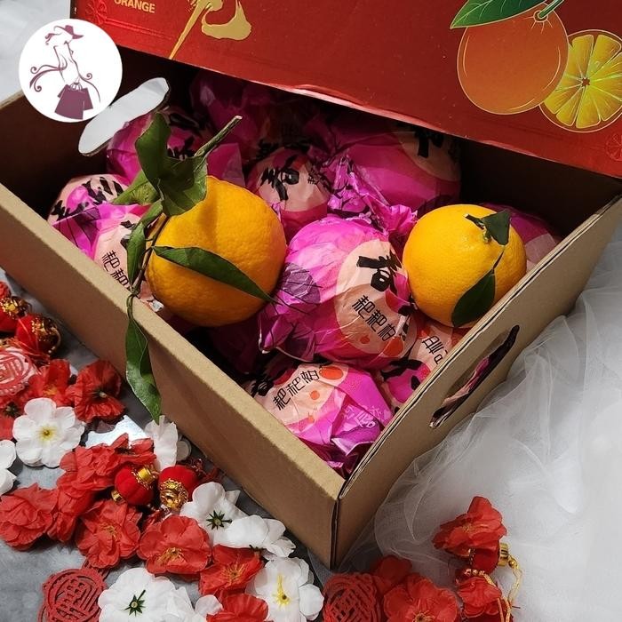 

BisaInstan- jeruk imlek hampers chunjian dekopon papagan 4kg size XL