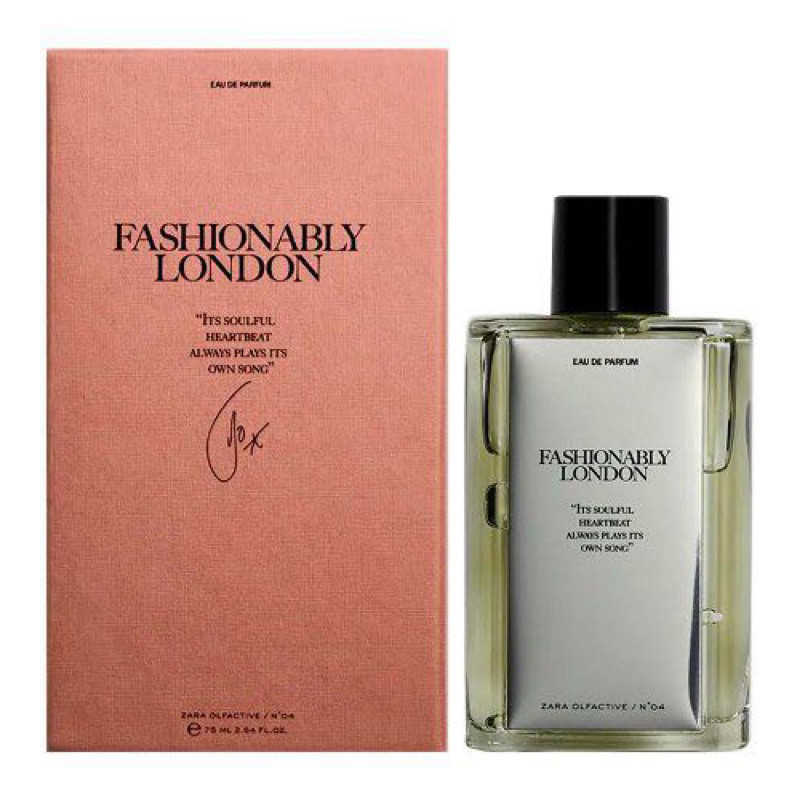 PARFUM ORIGINAL EROPA Zara Fashionably London EDP 75ml PARFUME UNISEX / Parfum Pria / Parfum Wanita