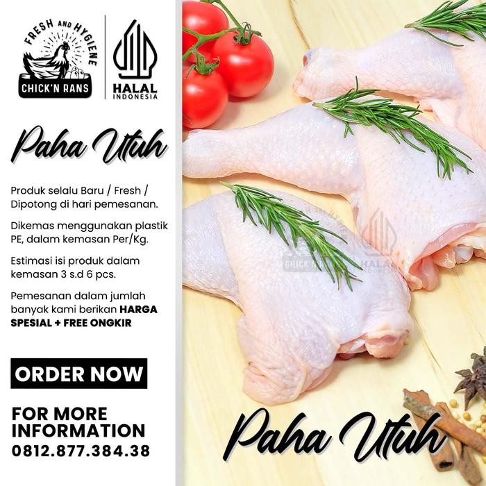 

Kirim,HariYgSama- Paha Ayam Utuh / Paha Pistol