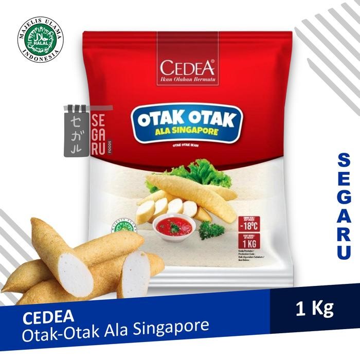 

Kirim,HariYgSama- CEDEA Otak Otak Singapore Fish Cake Singapore 1kg