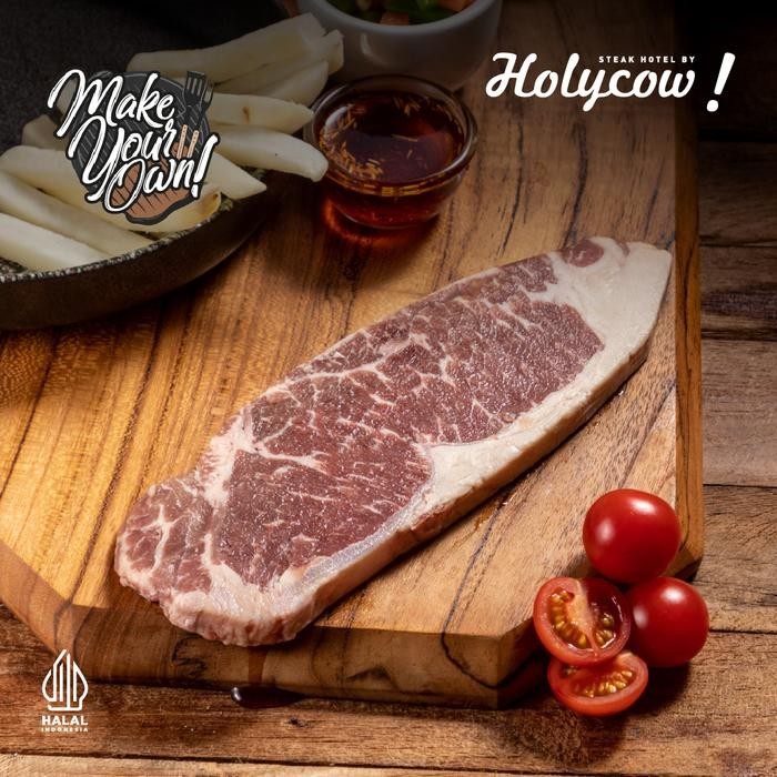 Kirim,HariYgSama- Holycow! - Steak Set Wagyu Sirloin (Frozen)