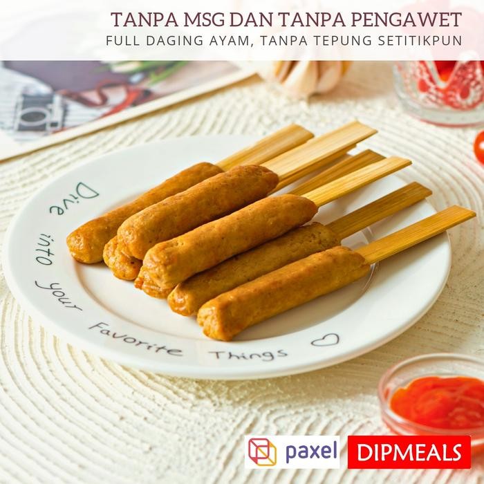 

Kirim,HariYgSama- CHICKEN SKEWERS DIPMEALS Healthy Frozen Food