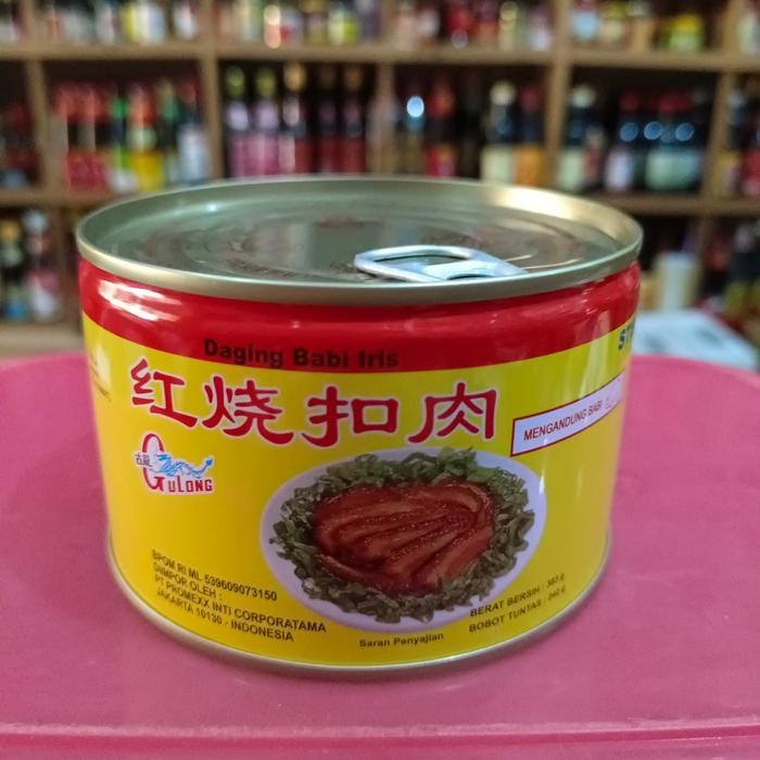 

Kirim,HariYgSama- Gulong Stewed Pork Sliced/ Daging Babi Iris 383gr