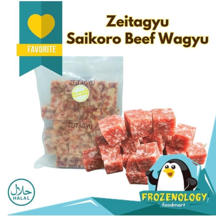 

Kirim,HariYgSama- Zeitagyu Saikoro Beef Wagyu 500gr Beef Wagyu Premium Cube
