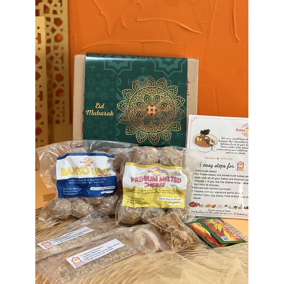 

Kirim,HariYgSama- Hampers Lebaran Parcel Idul Fitri - Bakso Sapi Pack of 2