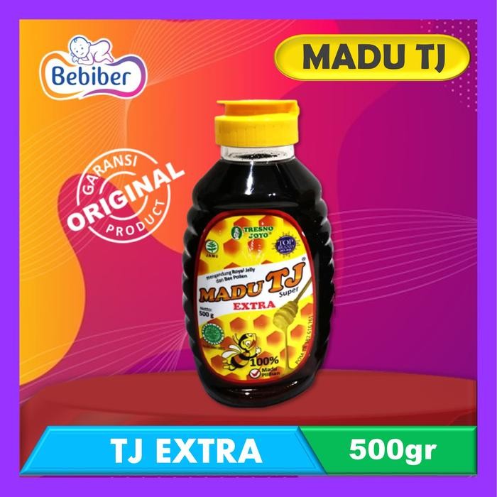 

Madu TJ Super EXTRA 500gr / Madu Tresnojoyo / Madu Extra / BEBIBER