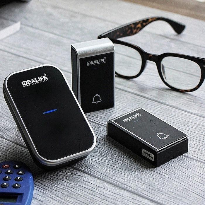 BEL PINTU WIRELESS BEL RUMAH DOOR BELL 2 REMOTE IDEALIFE IL 292 ORI