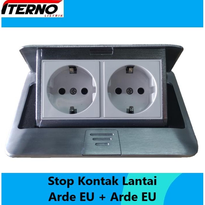 JT READY STOP KONTAK LANTAI ARDE EU+EU 4 MODUL ITERNO
