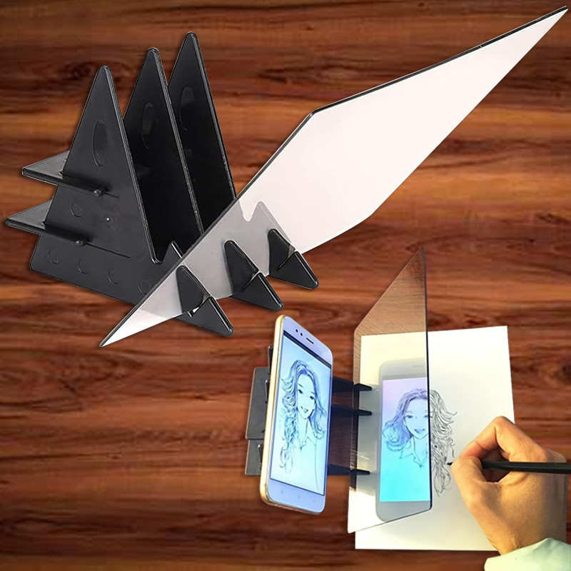 

Optical Drawing Board Painting Projection Copying Board Sketching Tool Mobile/Phone Tablet Holder