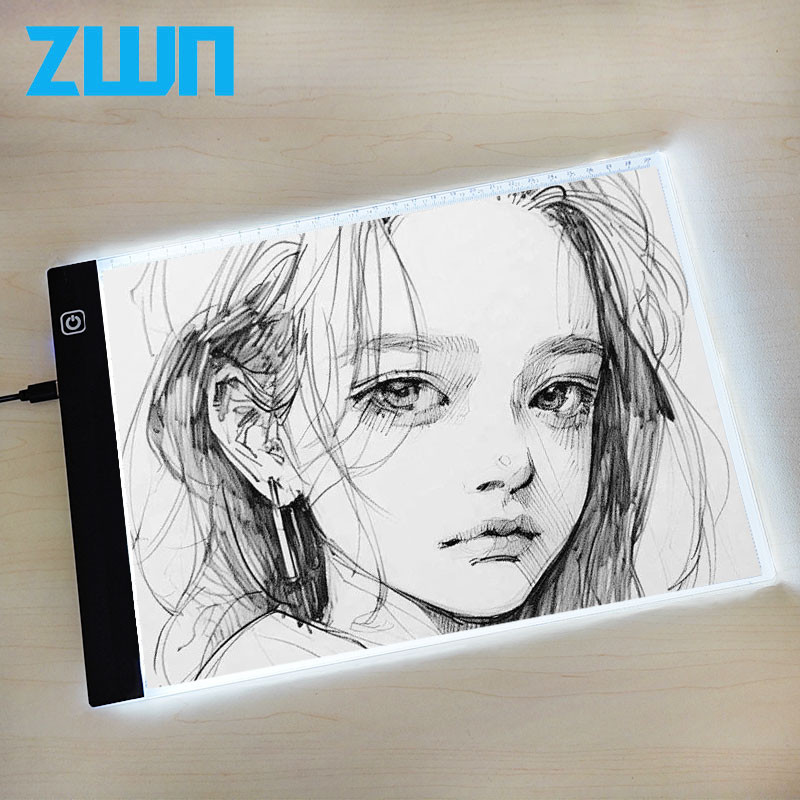 

A3/A4/A5 3 Level Dimming With Scale Led Drawing Copy Board Kids For Toys Painting Education Children