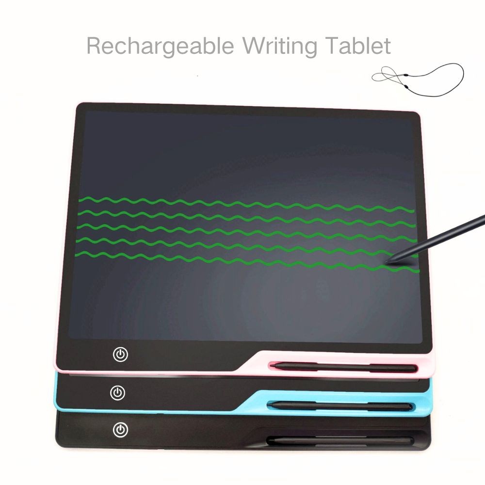

16Inch/41Cm Usb Rechargeable Lcd Writing Tablet, Usb Charging, Educational Birthday Gift,Safe &