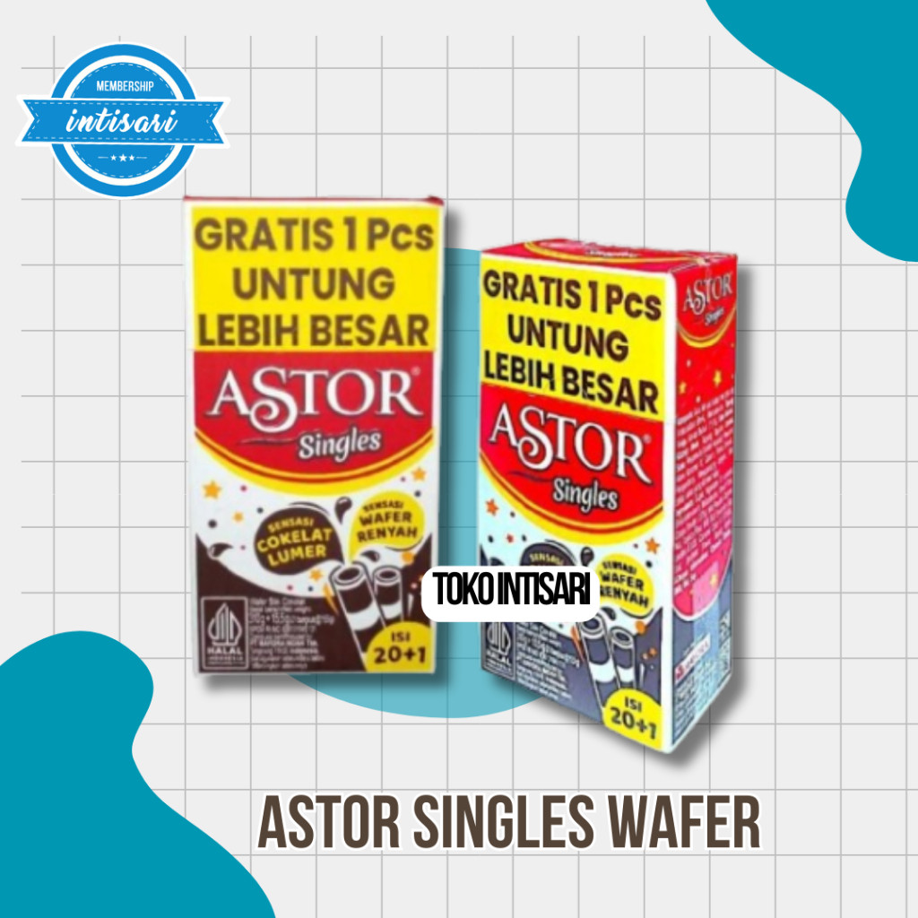 

Astor Singles Wafer (PACK)
