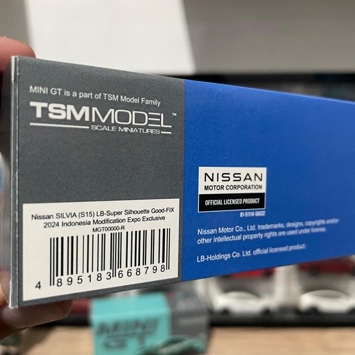 Future Toys - Box Custom Minigt Nissan S15 Lbwk Garasi Drift Imx 2024