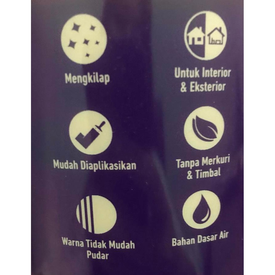 

ready stok cat metalic waterbase emas/silver/bronze lencote homedeco avian 0.2 l original