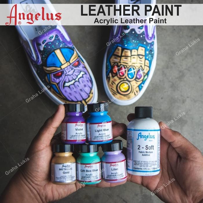 

ready stok angelus acrylic leather paints 1 oz - varian 4 original