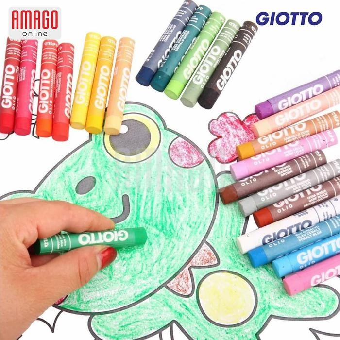 

ready stok giotto olio - oil pastel 48 colors - 293200 original