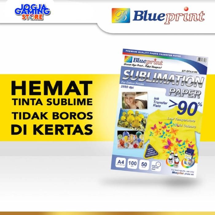 

KERTAS SUBLIM / SUBLIMATION PAPER BLUEPRINT A4