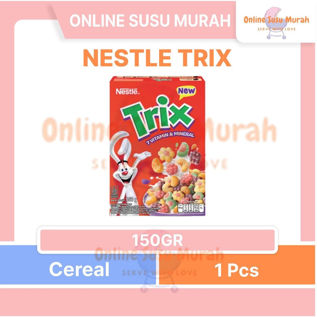 

TRIX SEREAL 7 VITAMIN & MINERAL 150GR EXP AGUSTUS 2025 PRLA