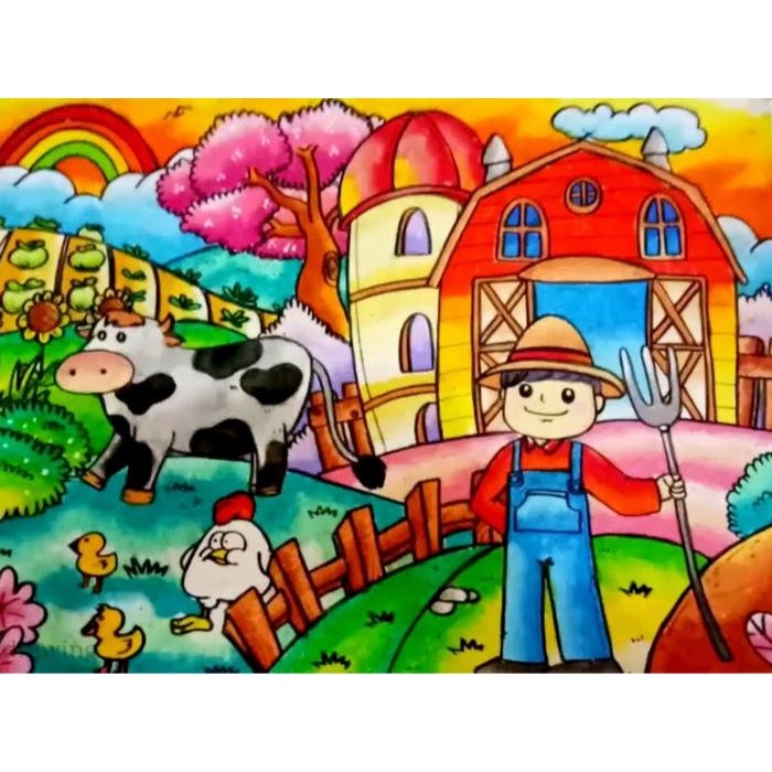 

ready stok oil pastel / crayon dong a 36 warna/ korea original