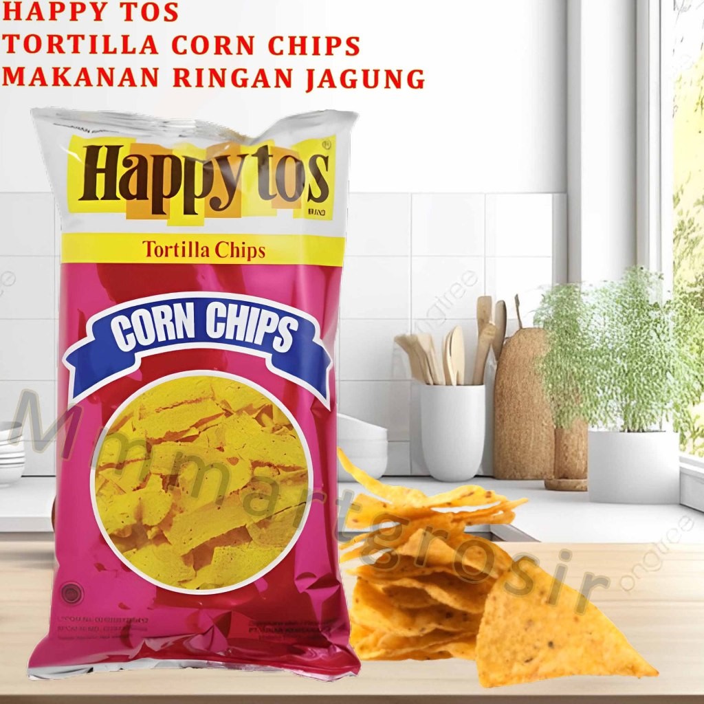 

Happy Toss / Makanan Ringan Rasa Orinal / Tortilla Corn Chips / 140gr