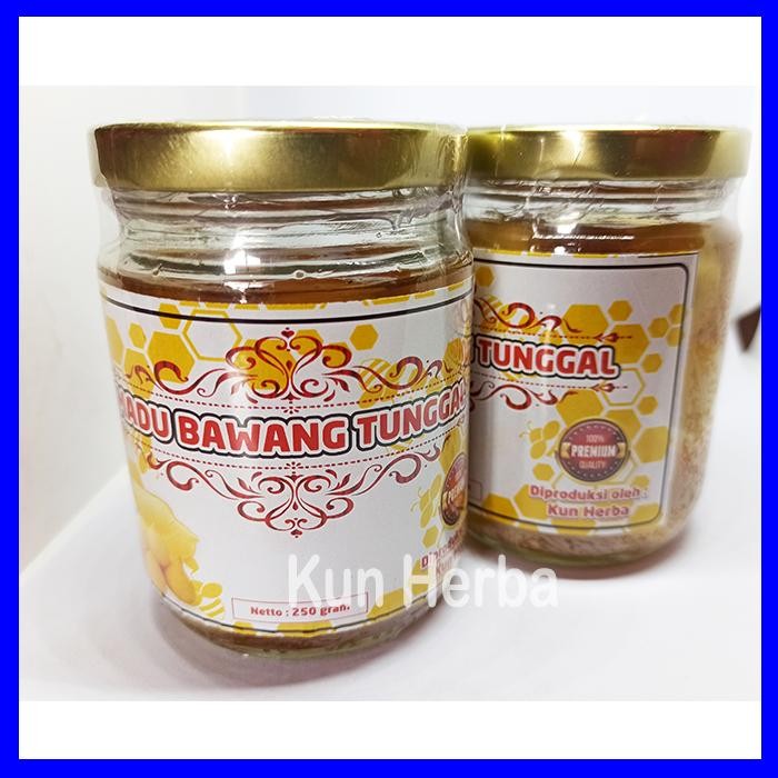 

Terlaris- Madu Bawang Putih Lanang 250 Gram Bawang Tunggal Madu -Gratisongkir