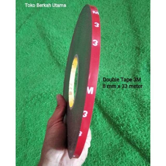 

Double Tape 3M Original Busa Foam Merah 8mm x 33 meter