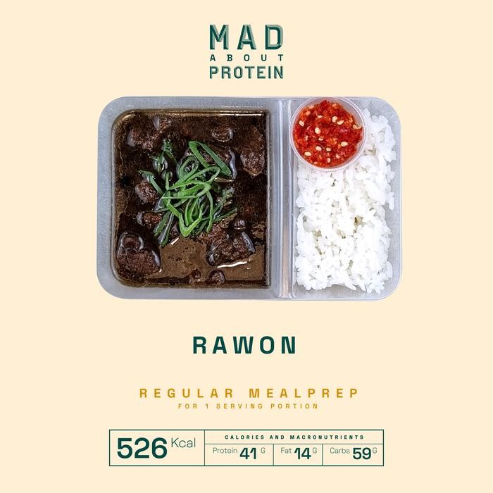 

NewZbgt- [REG] Rawon - MAD ABOUT PROTEIN Frozen Mealprep