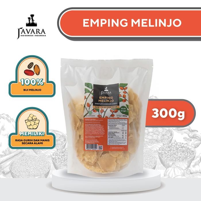 

NewZbgt- Javara Emping Melinjo 300 g Plastik Kemasan
