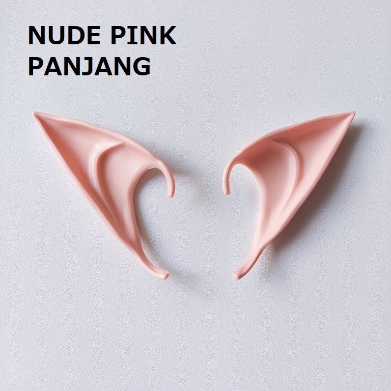 Ready Telinga Palsu Elf Peri Ear Silikon Cosplay Best Quality