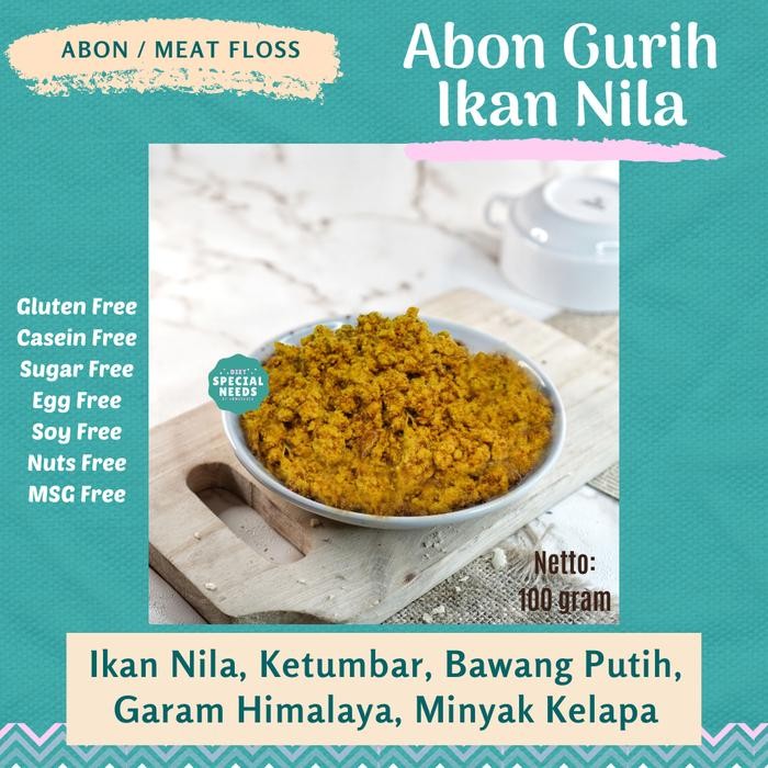 

NewZbgt- Serbuk Gurih Ikan Nila - Sugar Free, MSG Free - Diet Special Needs