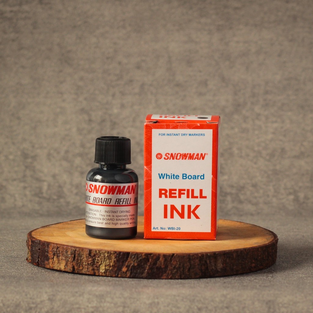 

Refill Isi Tinta Spidol Snowman Whiteboard BG12