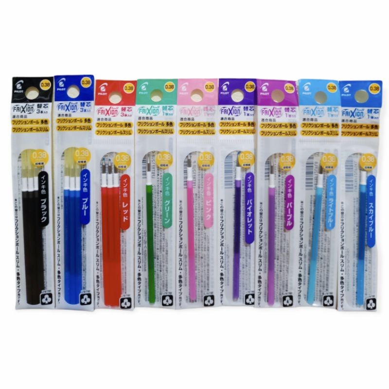 

Isi Pulpen / Refill Frixion Slim 0.38 / Frixion 3 in 1 / Frixion 4 in 1