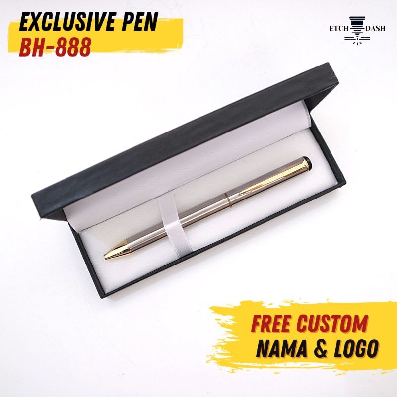 

Pulpen Exclusive Free Grafir Nama/Logo + Box Pulpen Promosi Pulpen Custom - Exclusive Pen BH-888