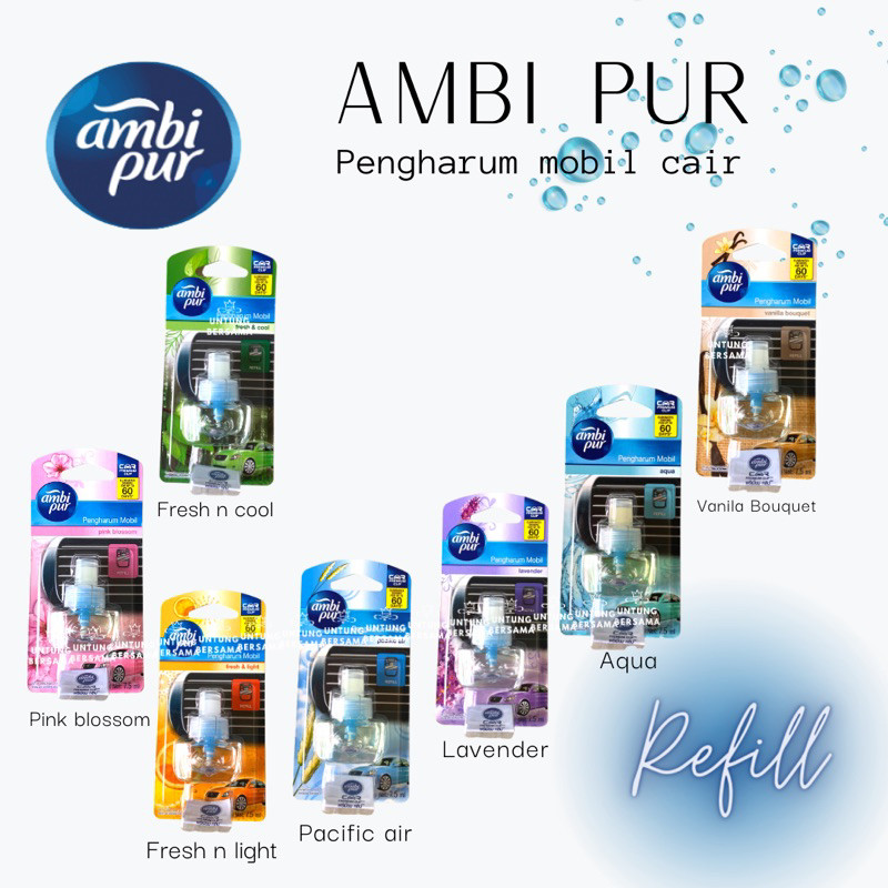 Tahan Lama UbAmbipur Pewangi Mobil 7.5Ml