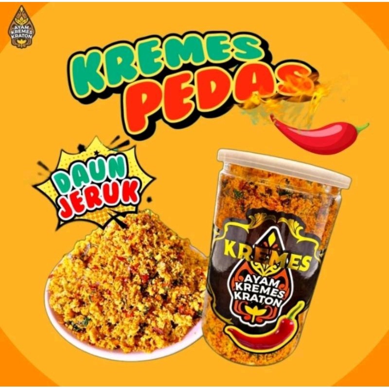 

Kremes Kraton Toples 260g Oleh2 Khas Ayam Kremes Kraton
