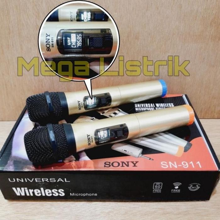 Terbaru Mic Sony wireless double mic wireless Sony