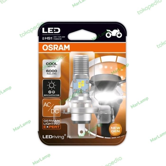 PREMIUM Bohlam Lampu Depan Osram Led H4