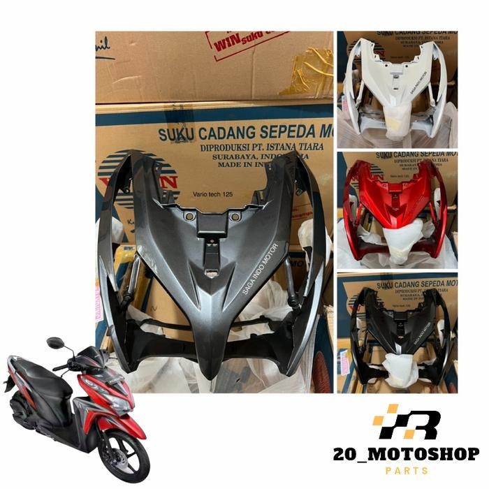 PREMIUM Cover Body Tameng Lampu Depan Vario 125 Old