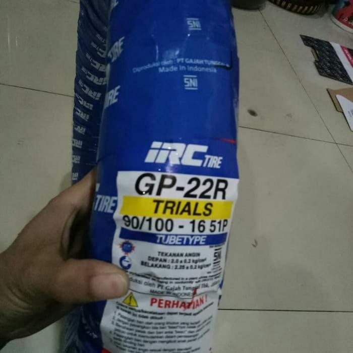 PREMIUM BAN LUAR IRC BELAKANG KLX 150 UKURAN 90-100 RING 16