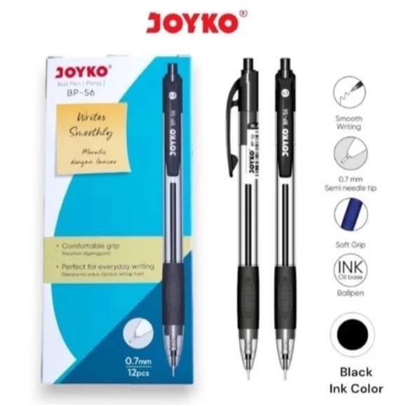 

UM1 Pen Joyko BP 56/ PENA PULPEN JOYKO (12pc)