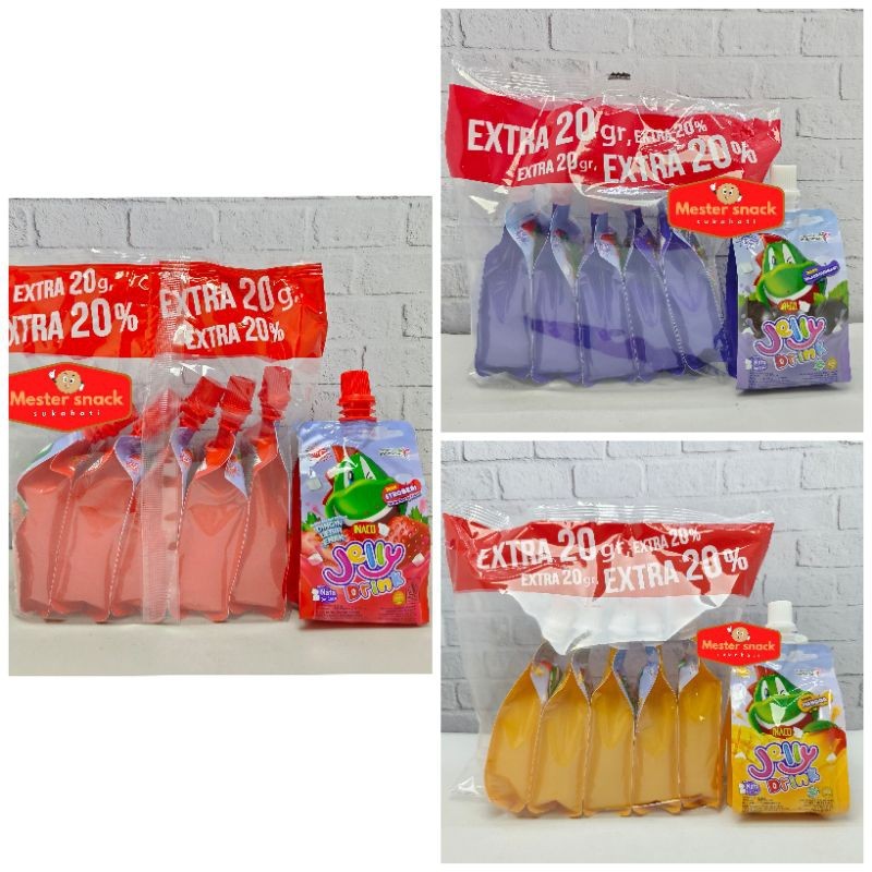 

Sajiandapur Inaco Jelly Drink Minuman Jelly Nata De Coco Hampers Anak Pink