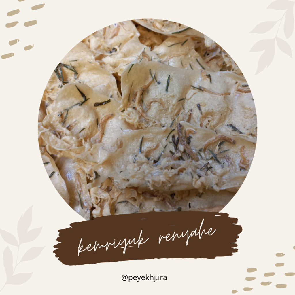 

Sajiandapur Peyek / Rempeyek Hj. Ira - Kotak Plastik 1,5 Liter - Aman Sehat Lezatnya Kemriyukk