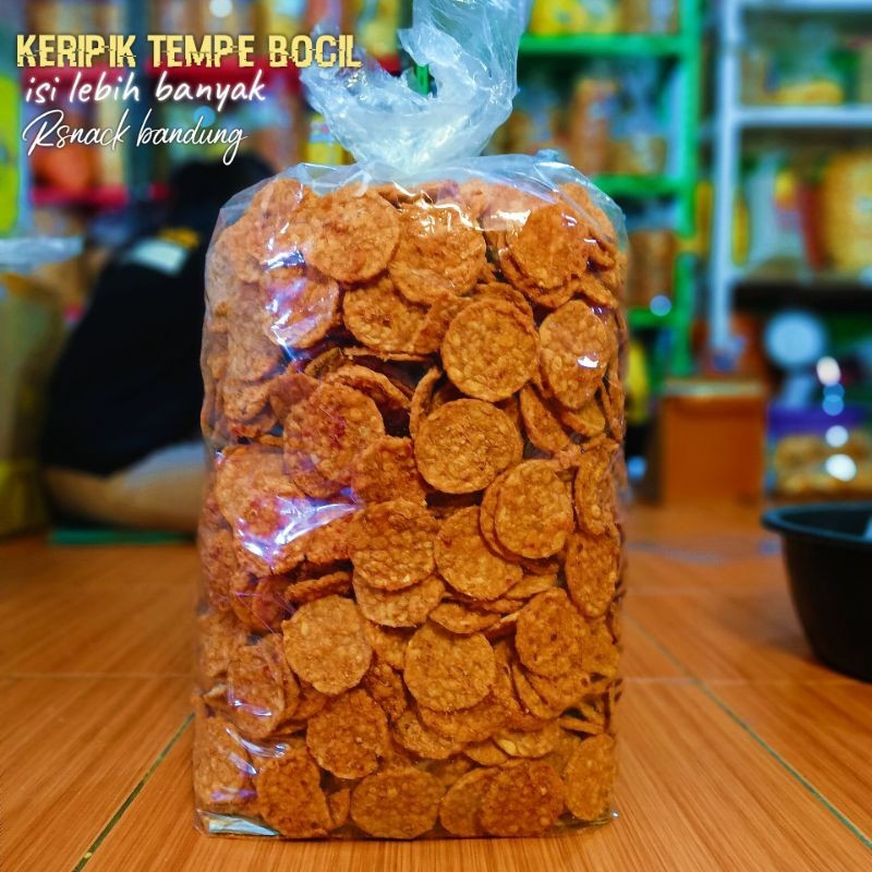 

Sajiandapur Best Seller Keripik Tempe 1Kg (Tempe Goreng Bandung )