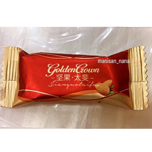 

Sajiandapur Permen Tengteng Kacang Almond Golden Crown (250Gram)