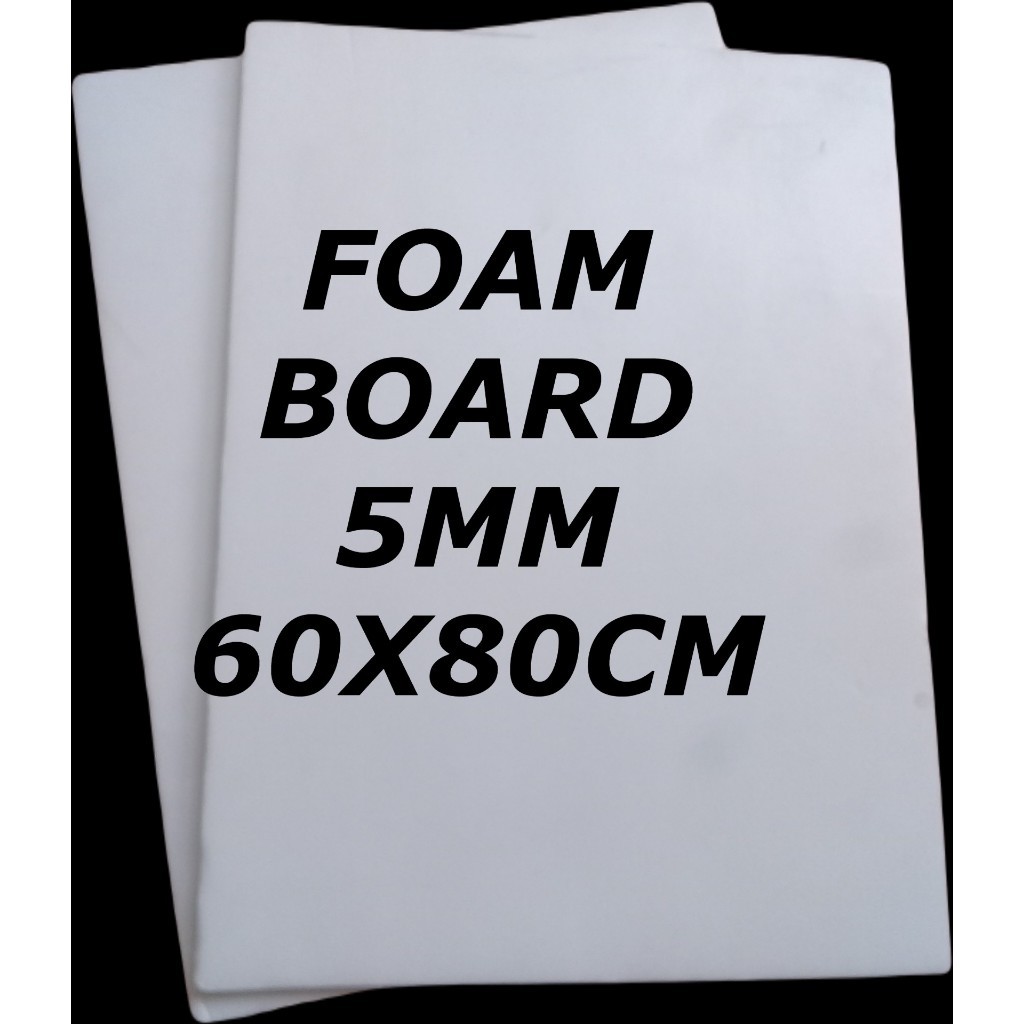 

UM1 foam board 5mm ukuran 60 x 80cm .isi 3 lembar