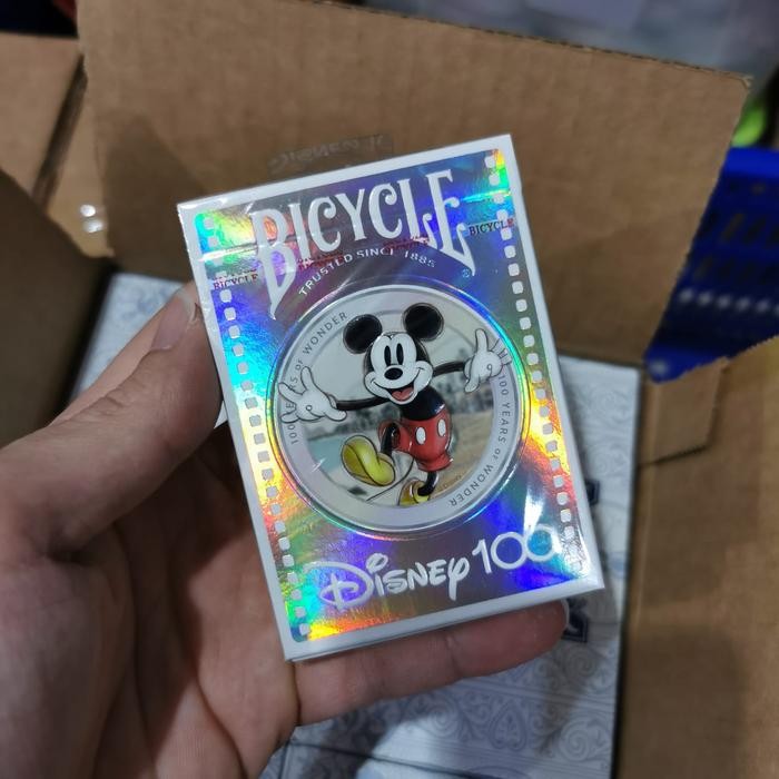 KARTU BICYCLE DISNEY 100 PLAYING CARD COLLECTORS LIMITED EDITION