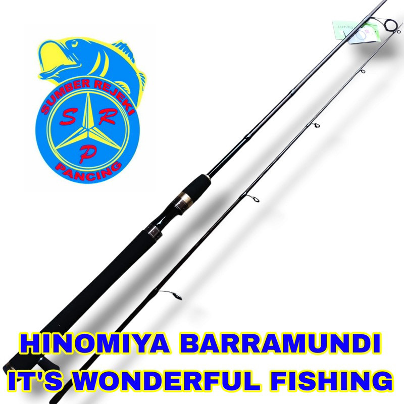 Joran Hinomiya Barramundi Ulir 180cm Ringan Kuat WE