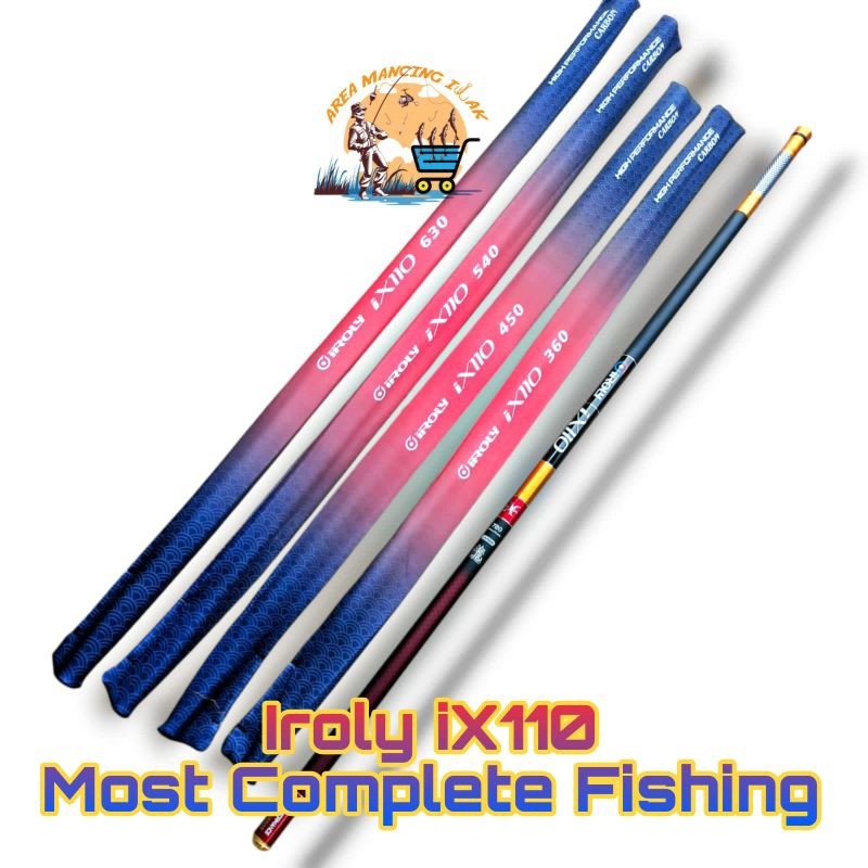 Joran Tegek IROLY iX110 360 450 540 630 720 - Carbon Kaku WE
