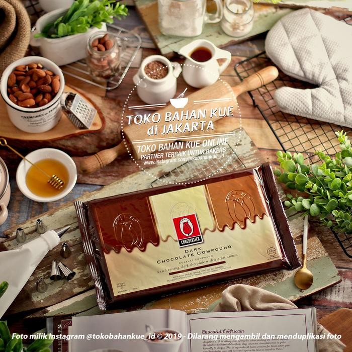

Tulip Dark Compound Dus 12kg Chocolate Batang Coklat Baking Murah Enak