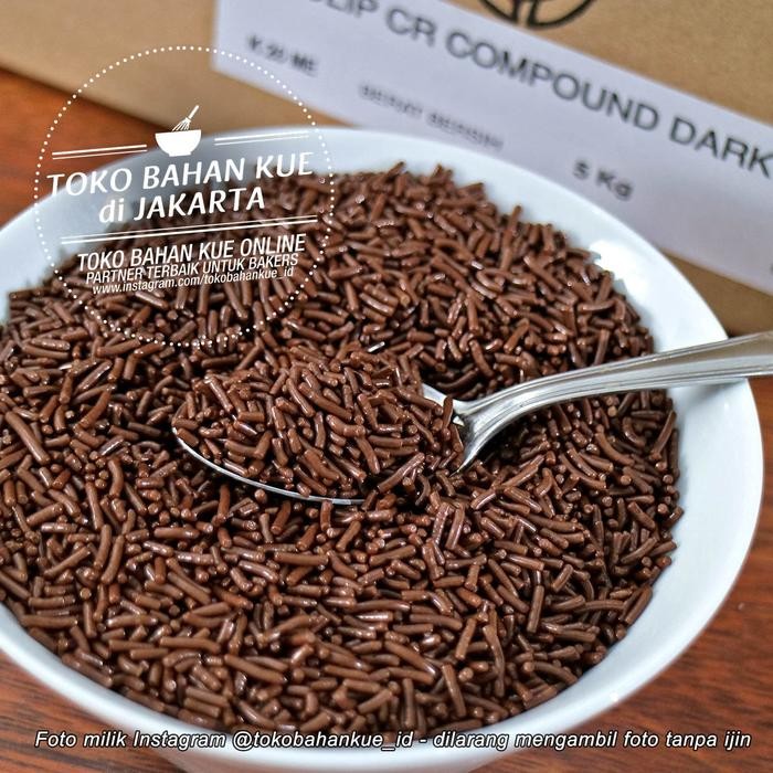 

Tulip Meses Chocorice Dark 1kg Coklat Mesis Ceres Cokelat Meises